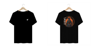 Nome do produtoBlood and Honor - T-Shirt Plus Size Preta Samurai Ichigo