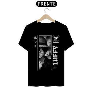 One Piece - T-Shirt Preta Frente Luffy I