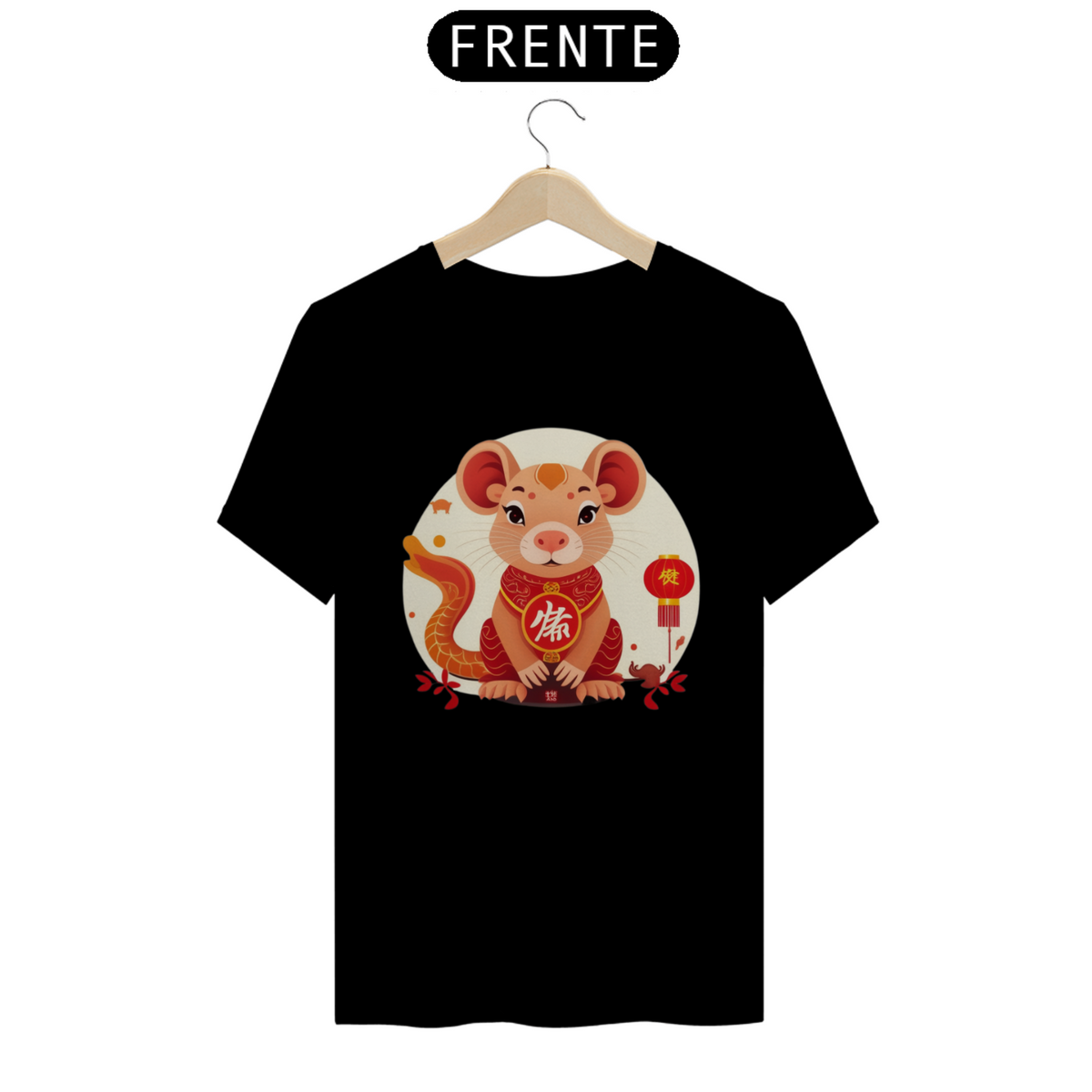 Nome do produto: Chinese New Year - T-Shirt Little Rat