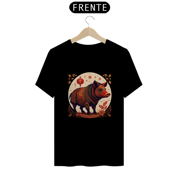 Chinese New Year - T-Shirt  Red Boar