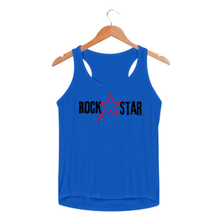 Nome do produtoRegata fem Sport Rock Star Logo v2