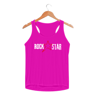 Nome do produtoRegata fem Sport Rock Star Logo 