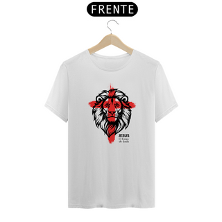Jesus O Leão De Judá: T-Shirt Prime Linha Premium Camiseta Costura Reforçada