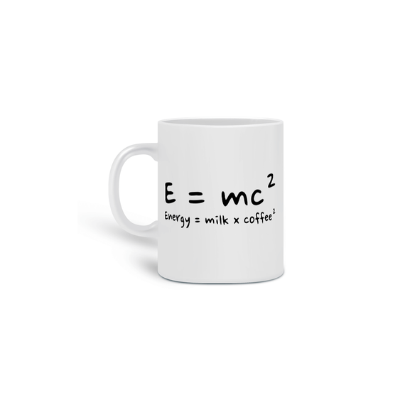 Caneca E=mc2