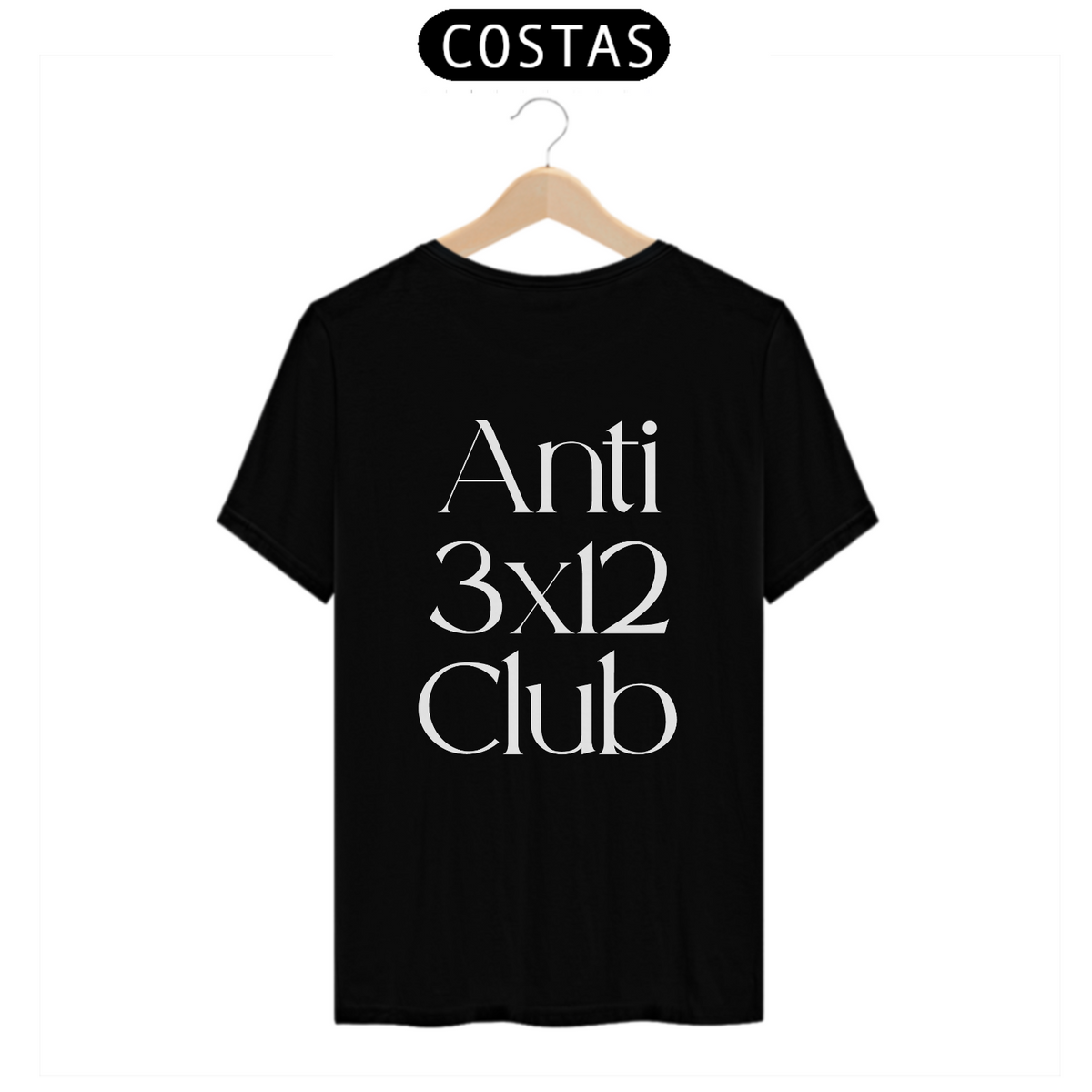 Nome do produto: Camisa  Anti3x12Club
