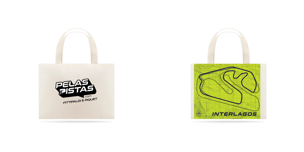 Nome do produto: Ecobag Pelas Pistas (Interlagos)