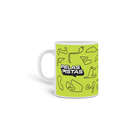 Caneca Pelas Pistas Verde