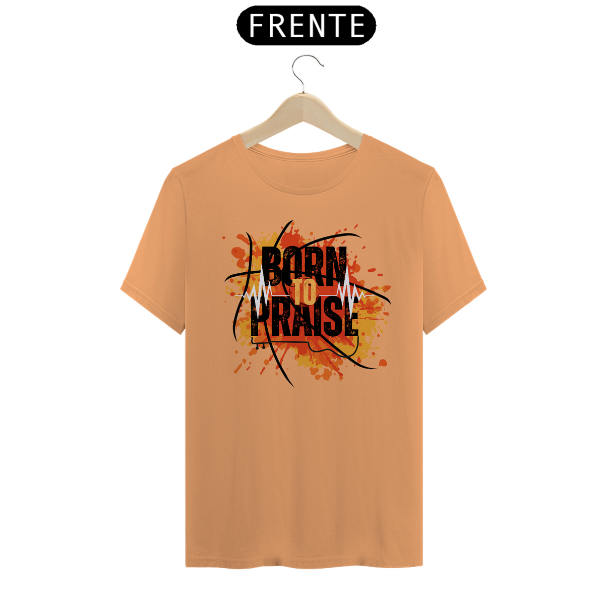 Nome do produto: Born to Praise - Camiseta estonada