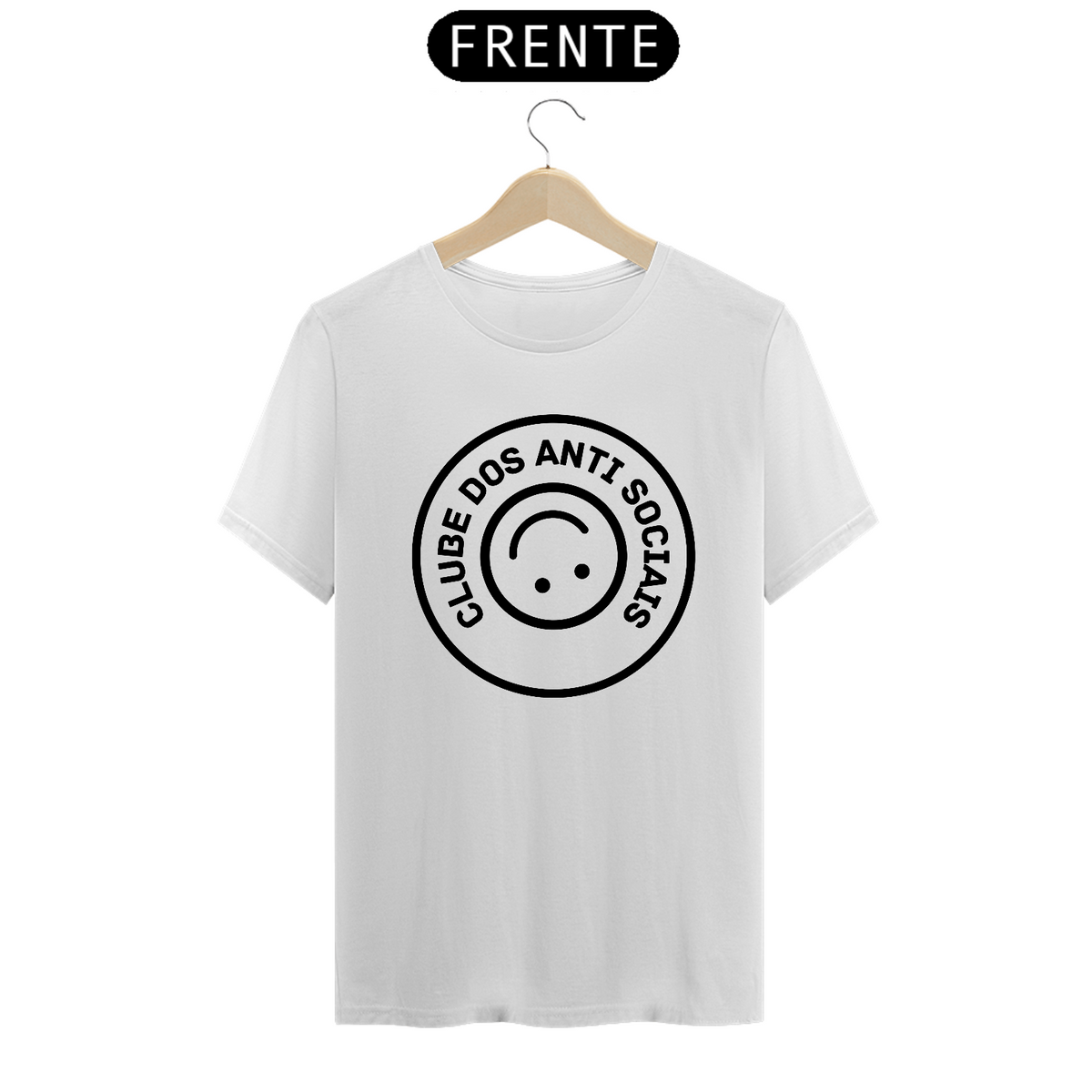 Nome do produto: Camiseta T-Shirt Anti Social 