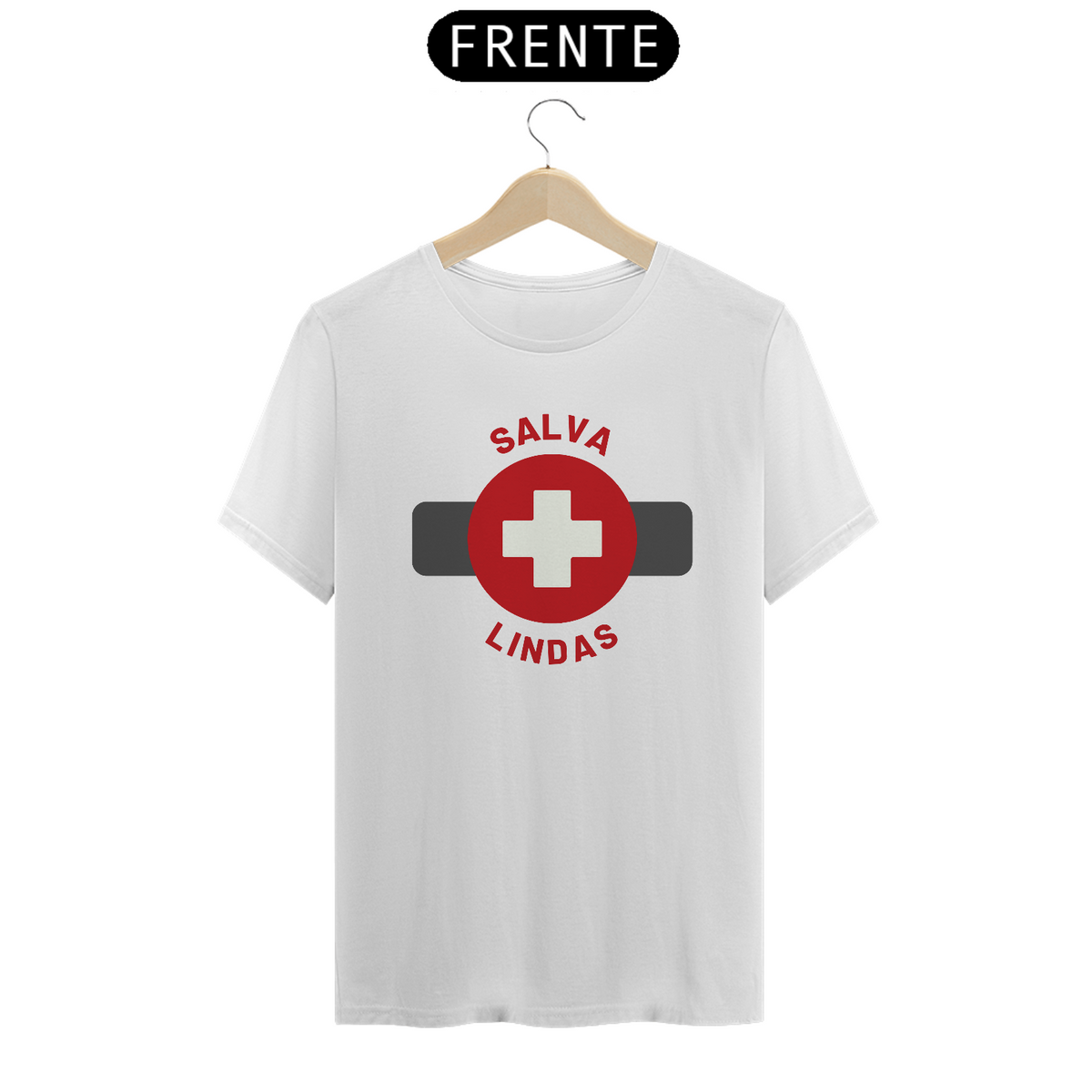 Nome do produto: Camiseta T-Shirt Salva Lindas ROCKIXE