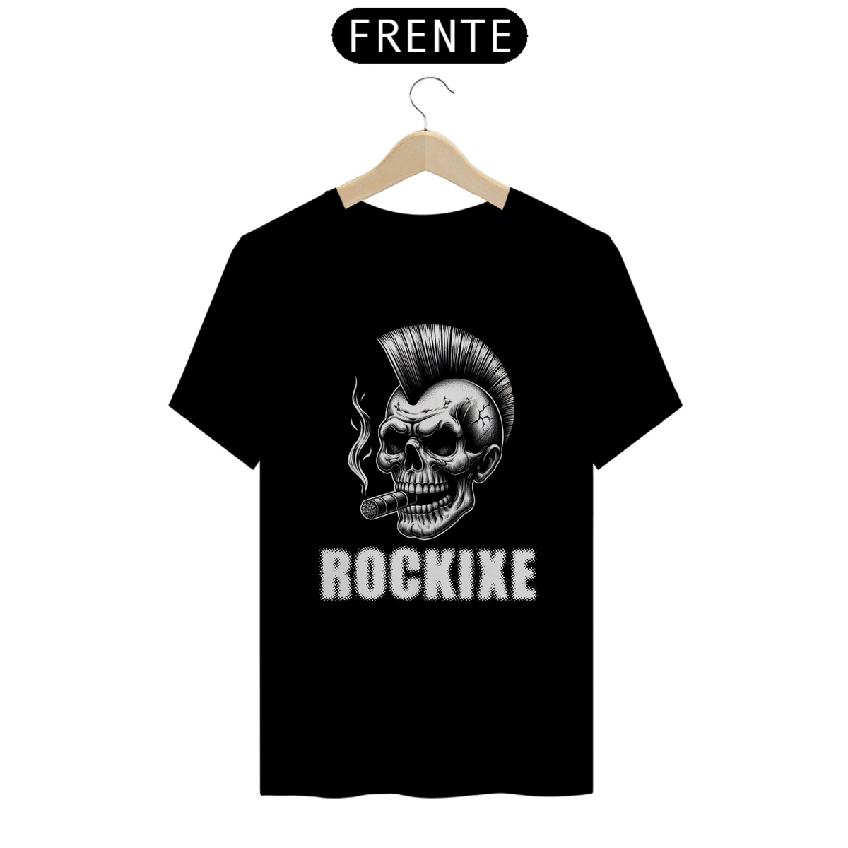 Nome do produto: Camiseta T-Shirt ROCKIXE Preta