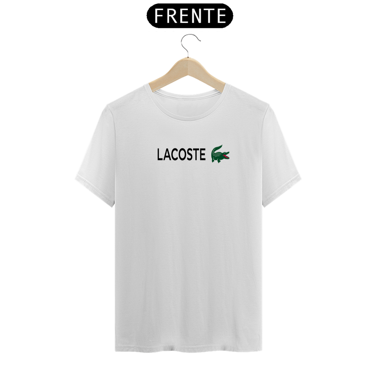 Nome do produto: Camiseta branca Lacoste 