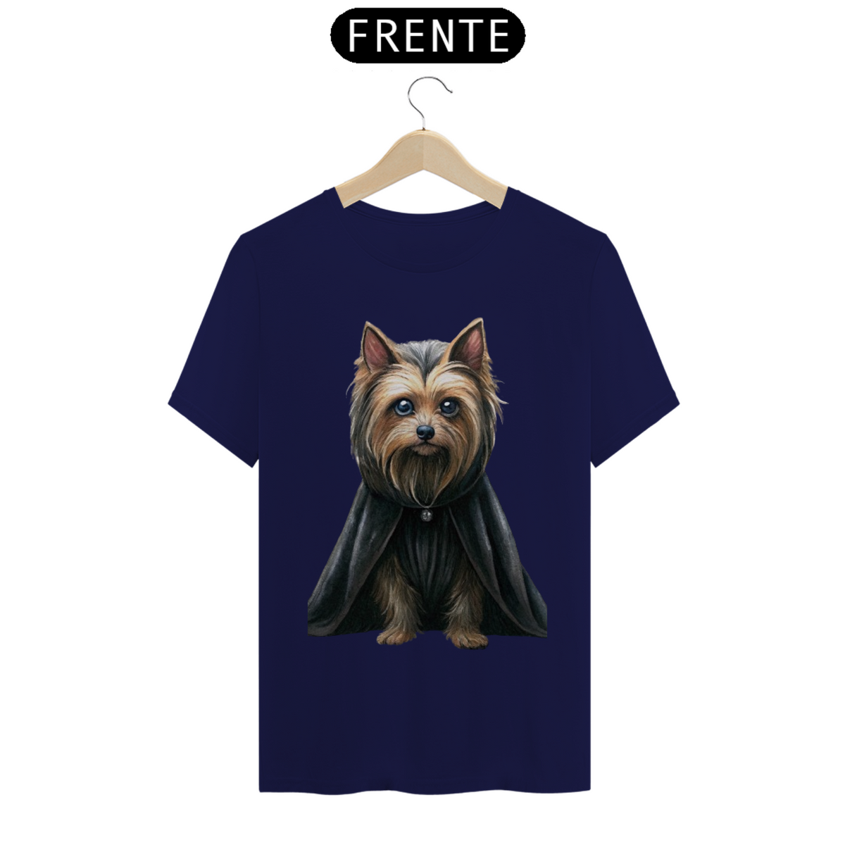 Nome do produto: Camiseta Yorkshire Terrier Sombras - Arte Singular
