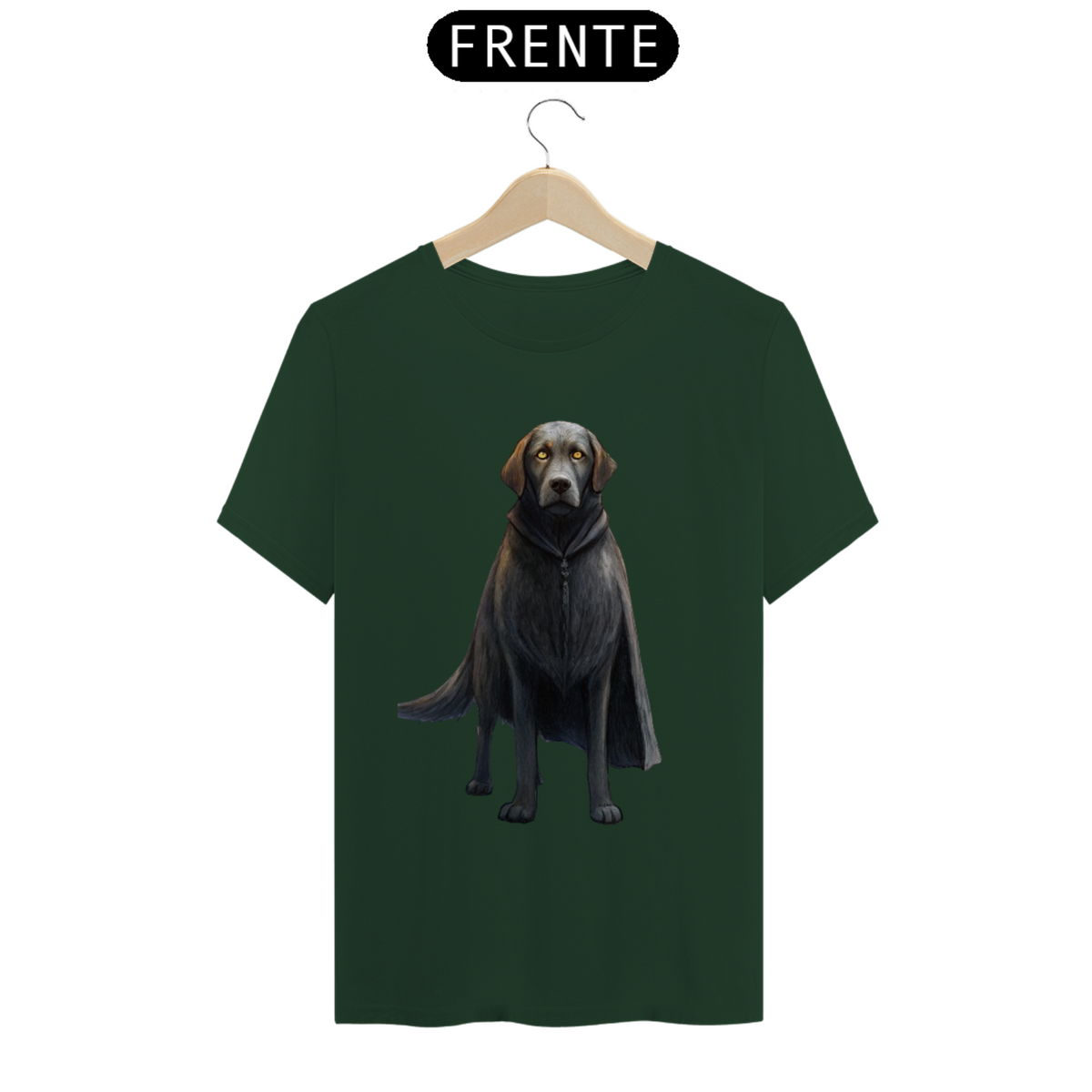 Nome do produto: Camiseta Labrador Retriever Gótico - Arte Singular