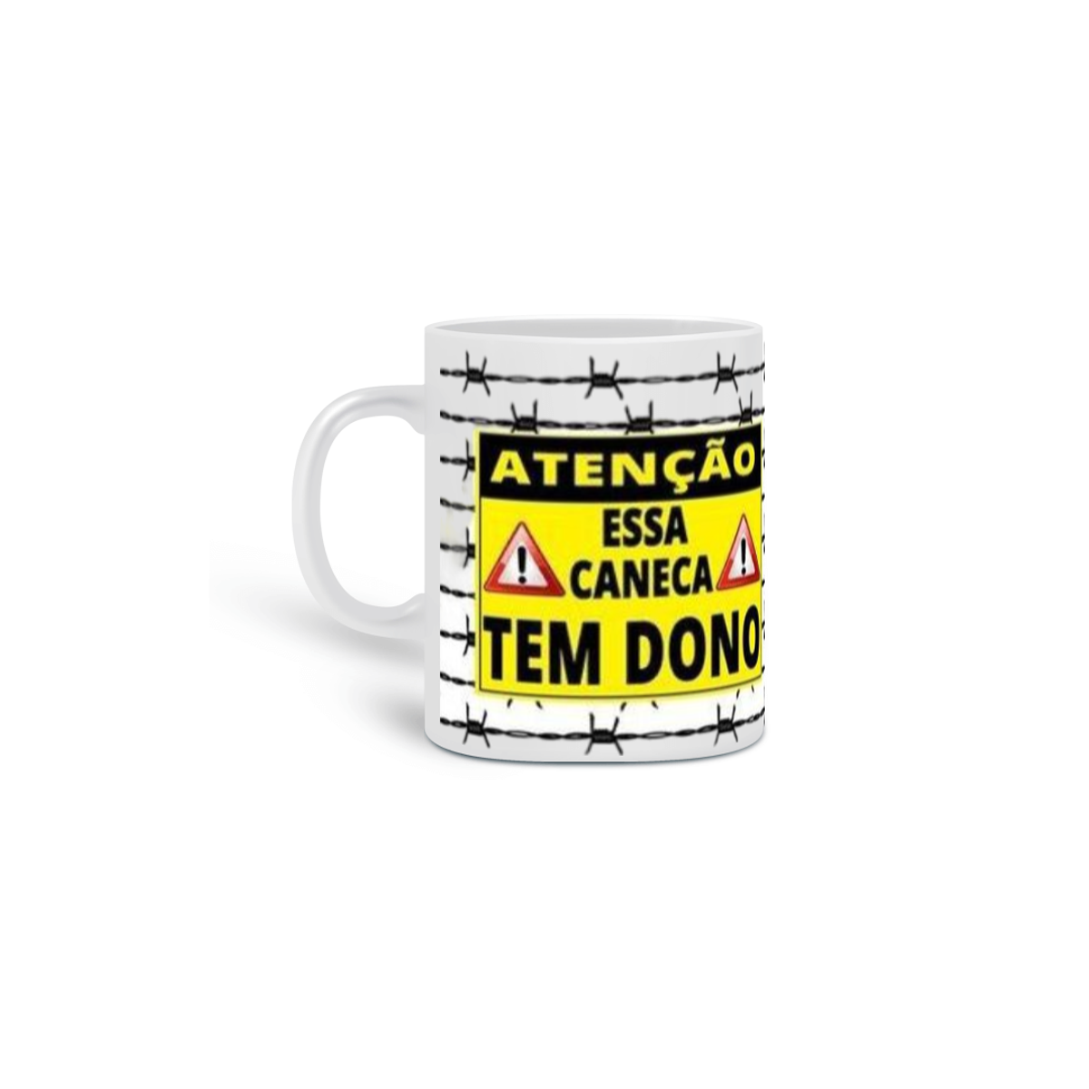 Nome do produto: Caneca - ATENÇÃO