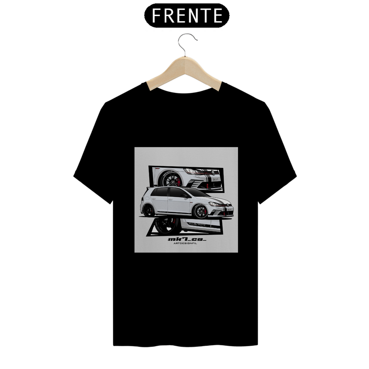 Nome do produto: Camisetas T-Shirt Prime - CARRO
