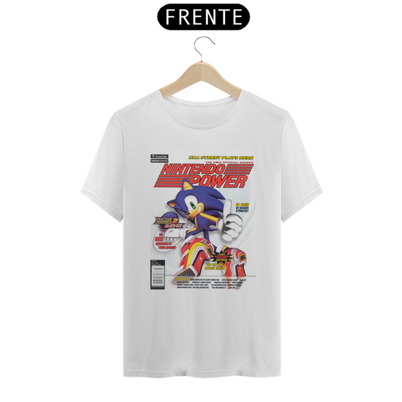 CAMISETA SONIC NINTENDO CAPA