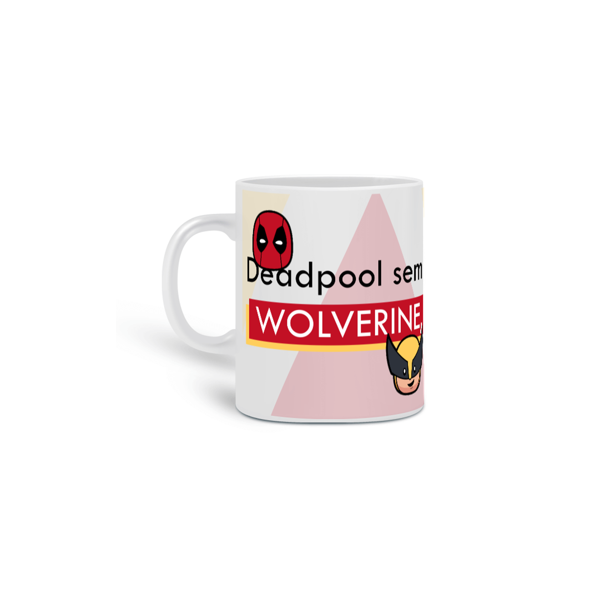 Nome do produto: CANECA DEADPOOL SEM WOLVERINE