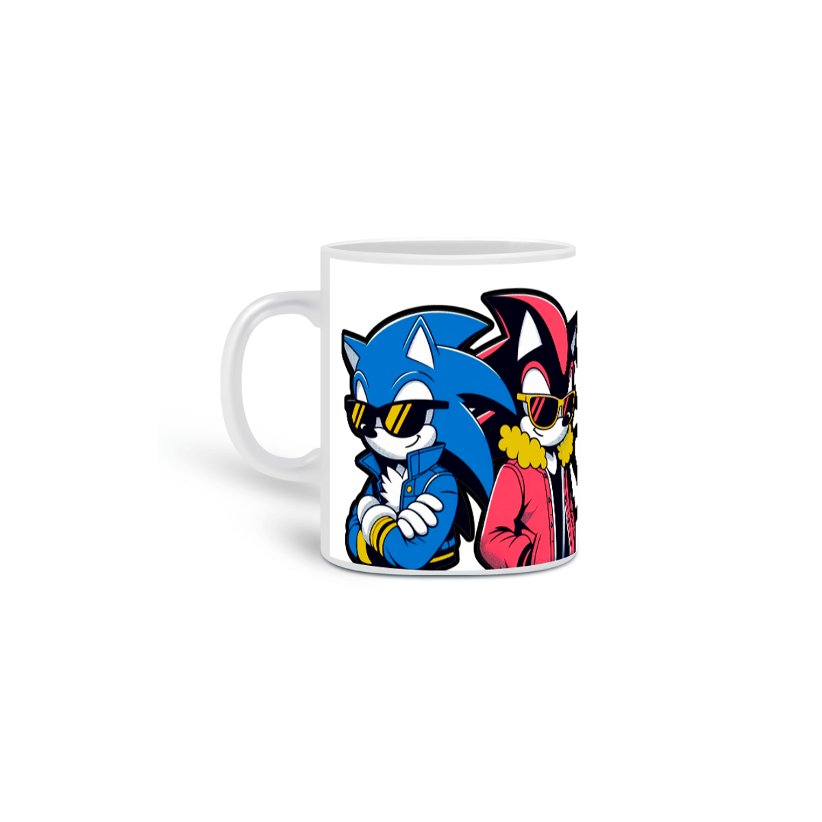 Nome do produto: CANECA SONIC E SHADOW