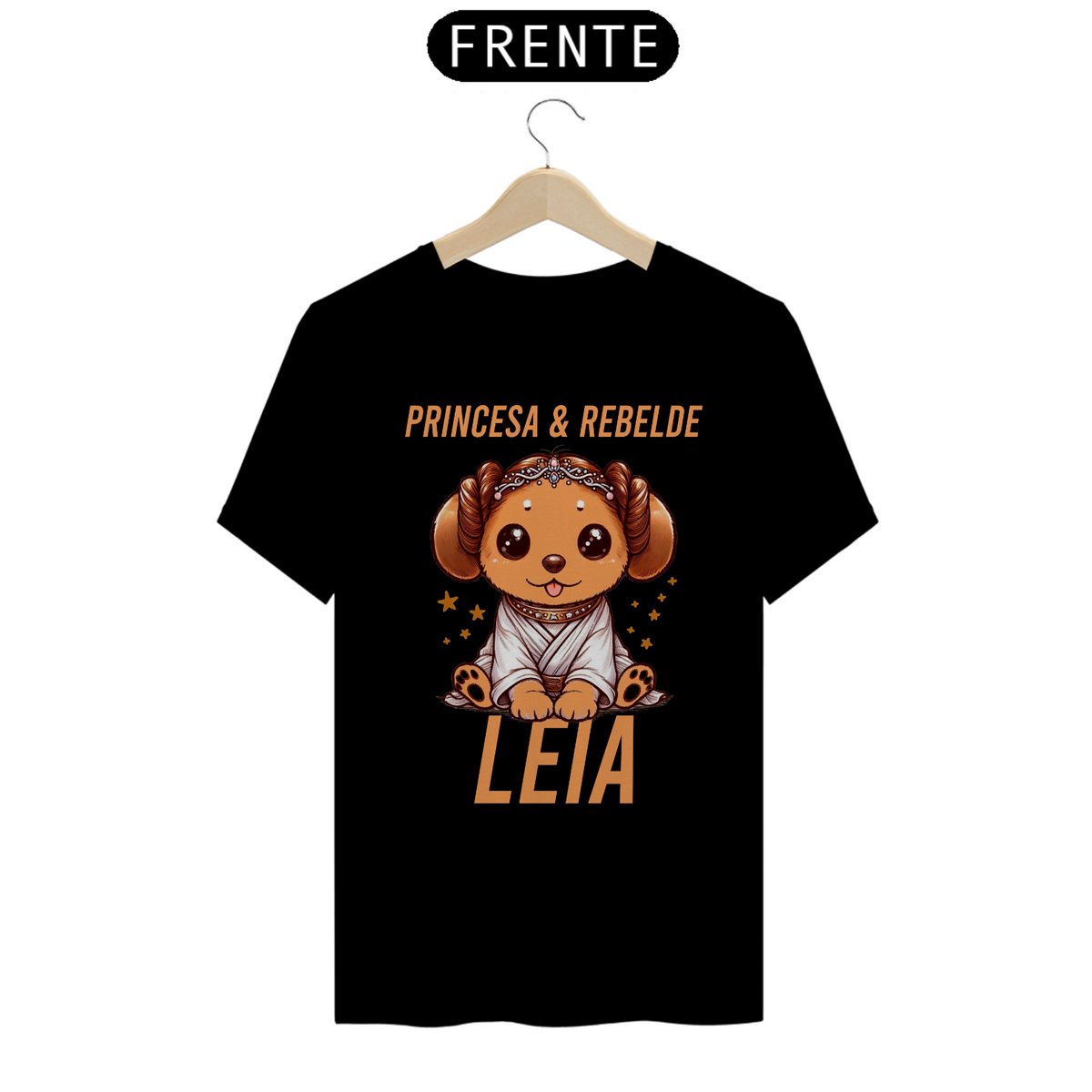 Nome do produto: CAMISETA PRINCESA LEIA PET