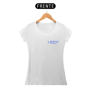 Camiseta Loovi Feminina Branca SMP
