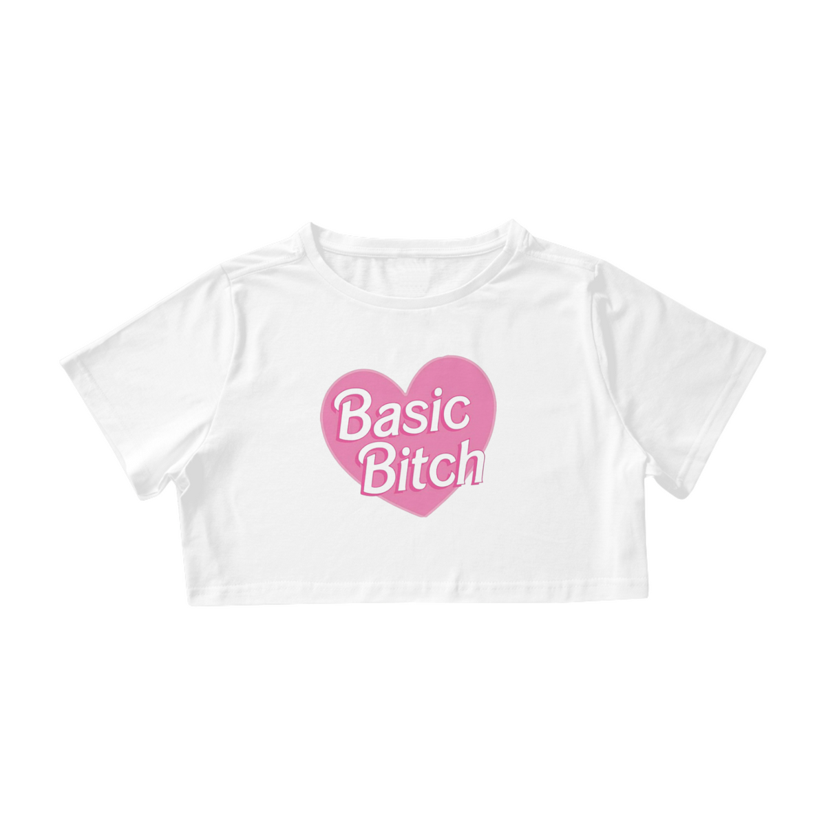 Nome do produto: Cropped Basic Bitch