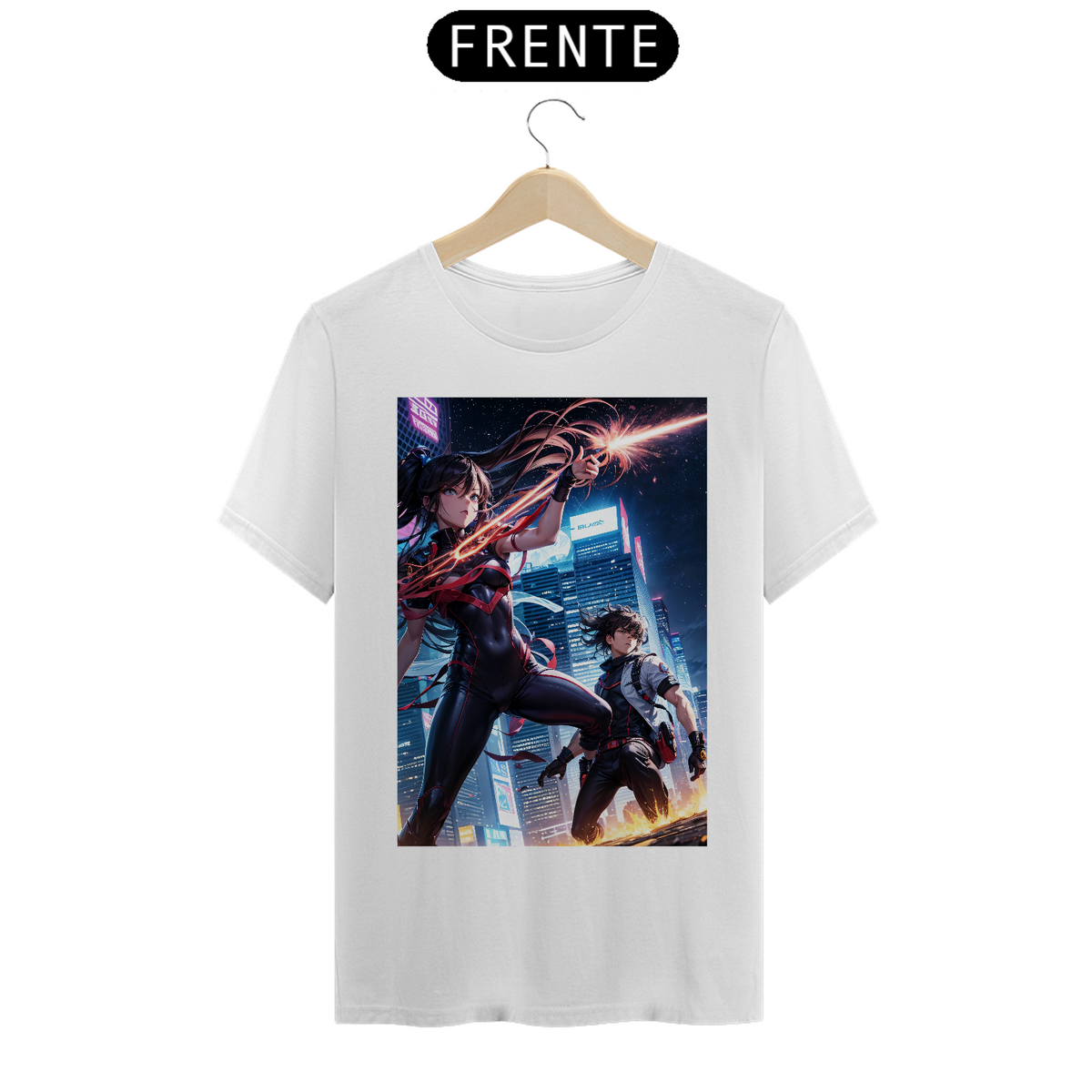 Nome do produto: Space Anime  T-Shirt unissex