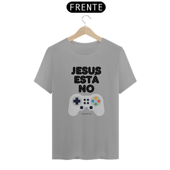 Camiseta Masculina QUALITY - Jesus está no Controle