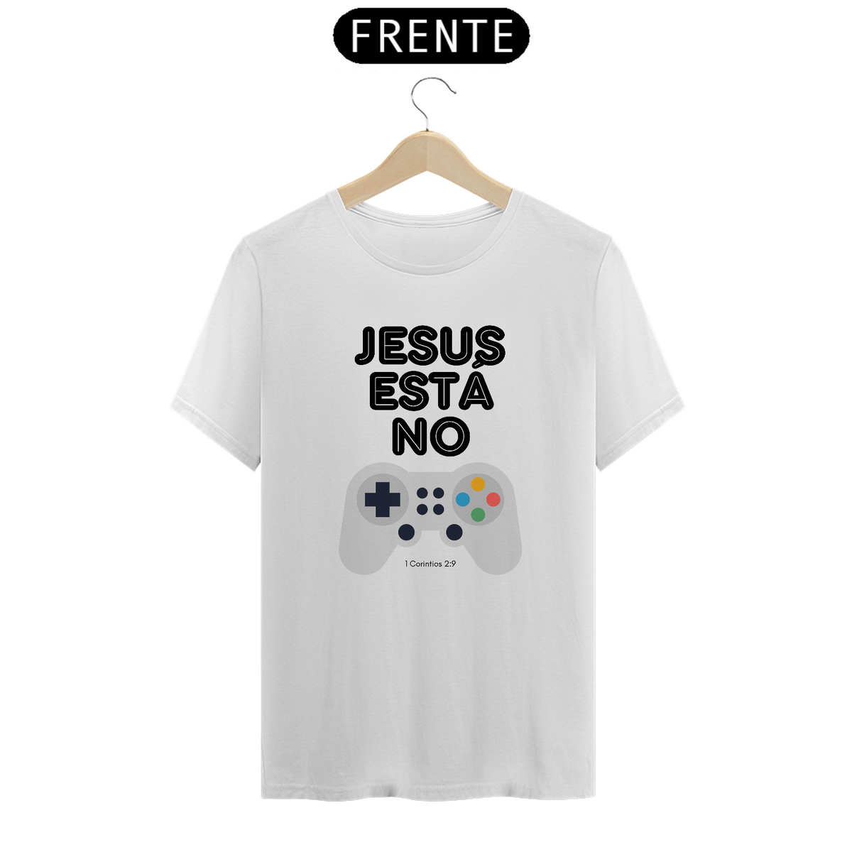 Nome do produto: Camiseta Masculina PRIME - Jesus está no Controle
