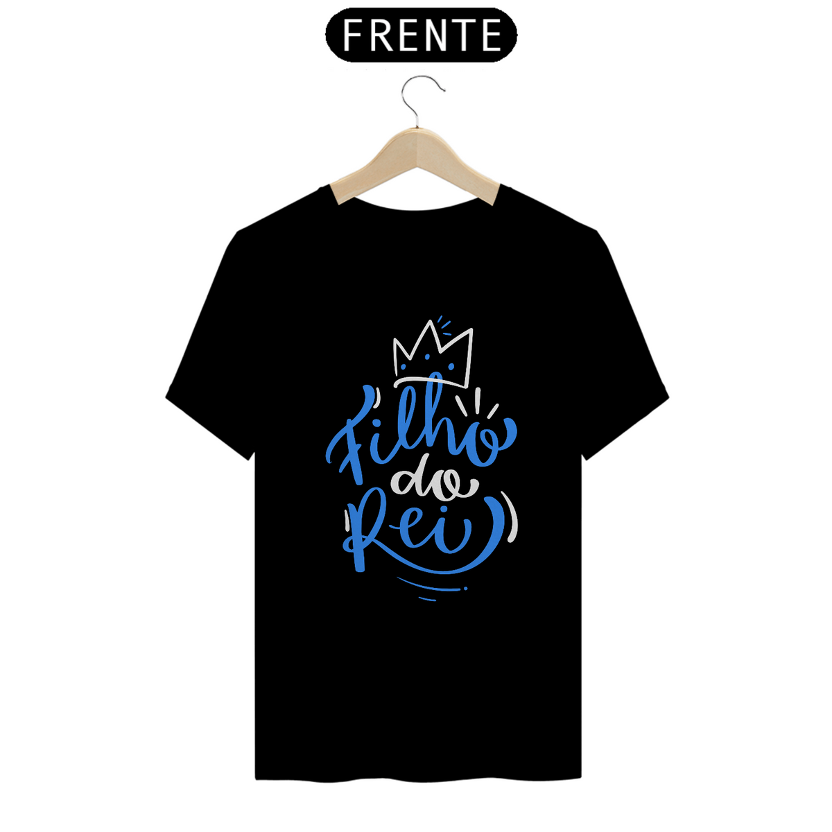 Nome do produto: Camiseta Masculina PRIME -  Filho do Rei