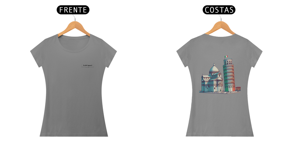 Nome do produto: Camiseta Feminina Italy Edition
