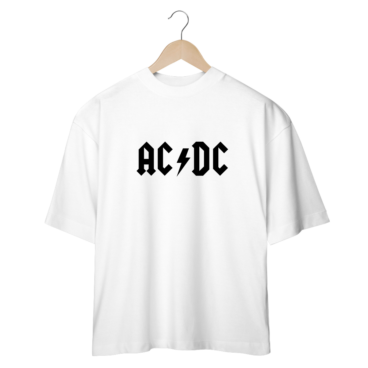 Nome do produto: Camiseta Oversized AC/DC