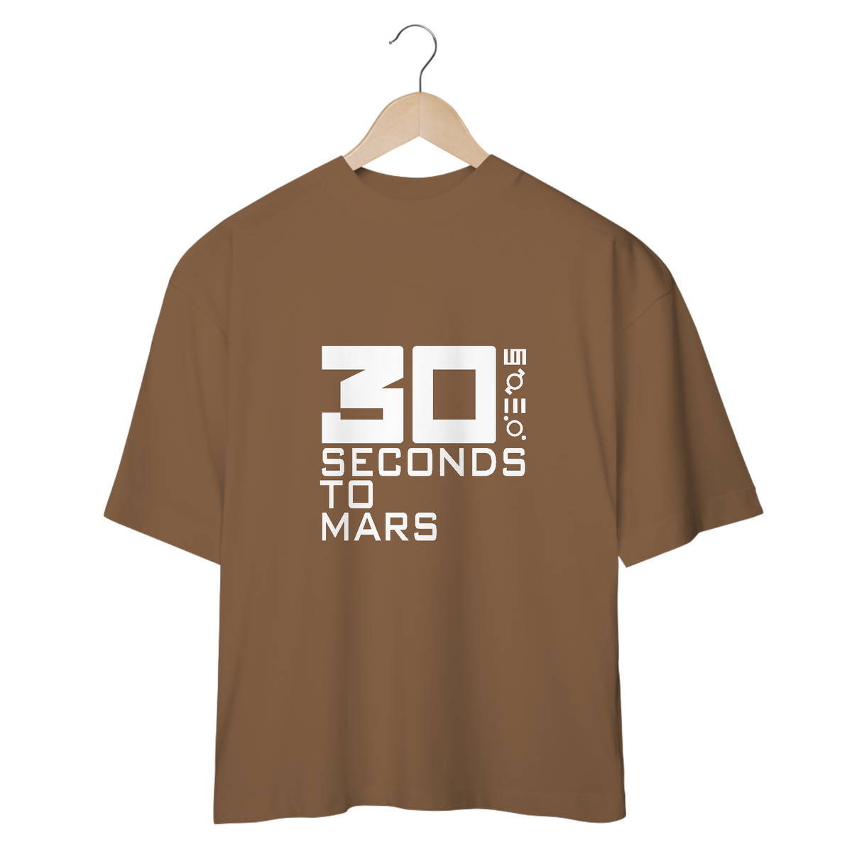 Nome do produto: Camiseta Oversized 30 Seconds To Mars