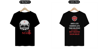 Camiseta 30 Seconds To Mars Skull (PRIME)