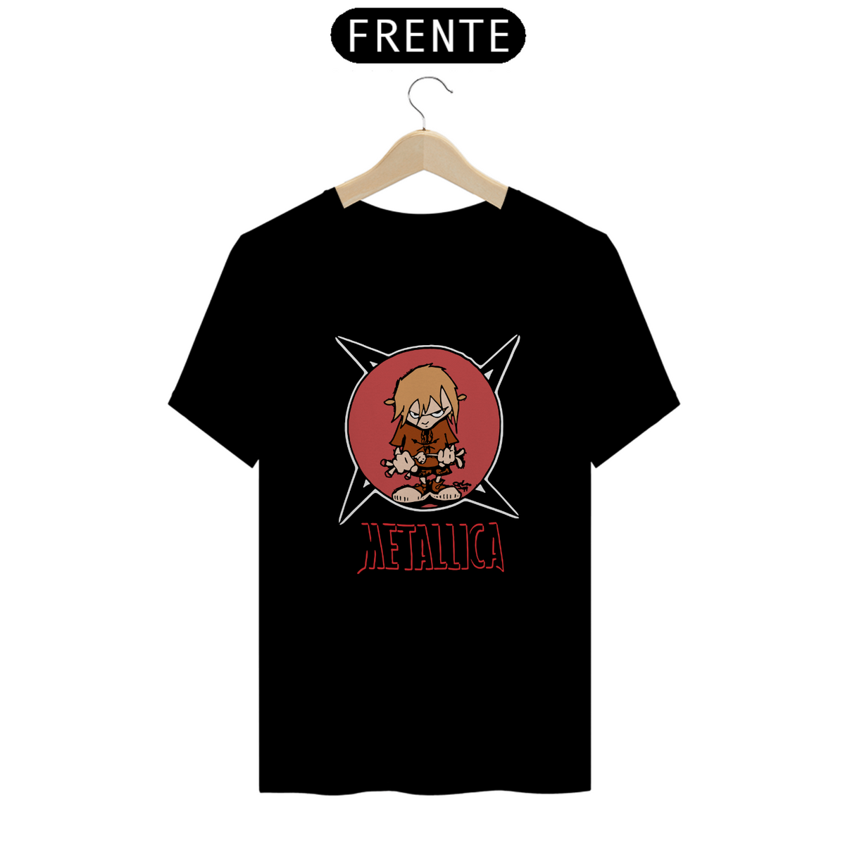 Nome do produto: Camiseta Metallica