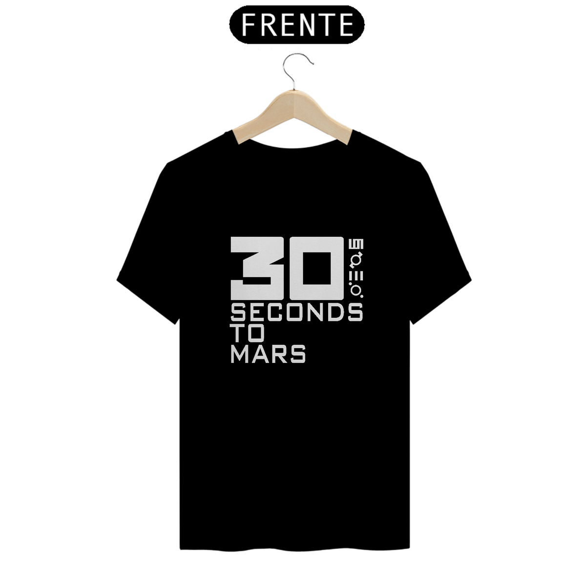 Nome do produto: Camiseta 30 Seconds to Mars