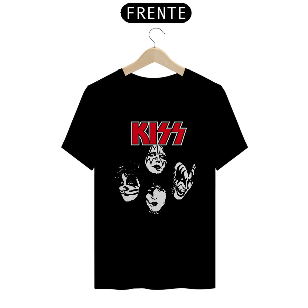 Nome do produto: Camiseta Kiss