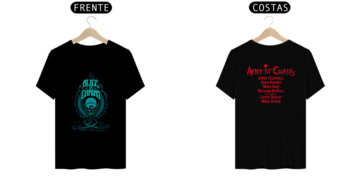 Nome do produto: Camiseta Alice in Chains (PRIME)