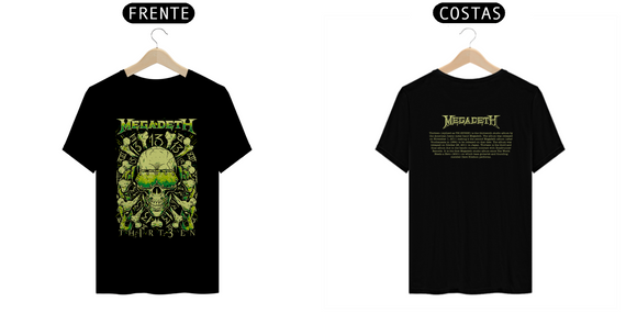 Camiseta Megadeth (PRIME)