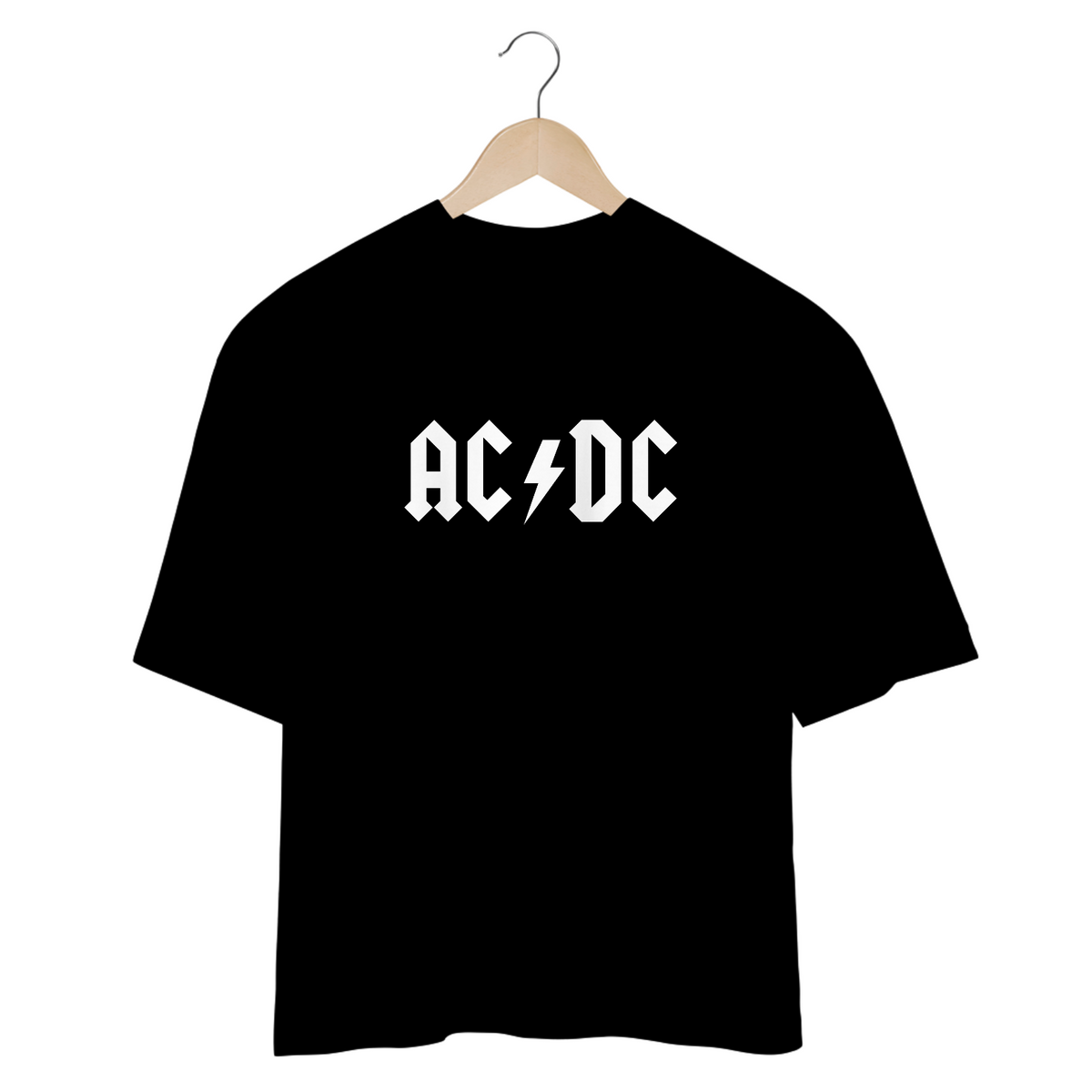 Nome do produto: Camiseta Oversized AC/DC