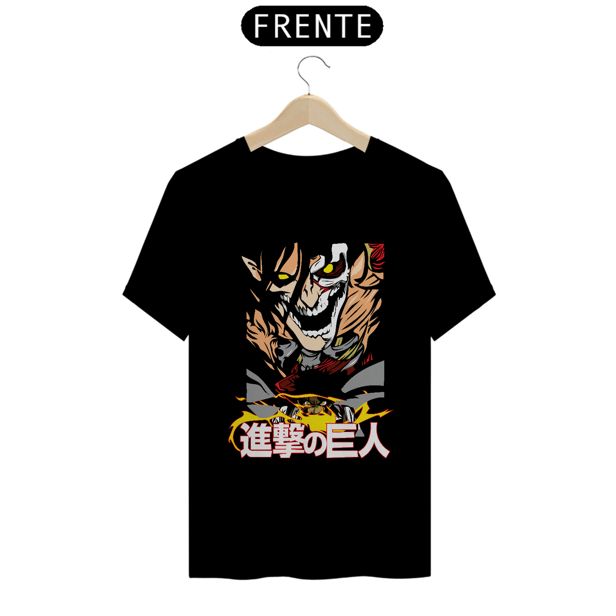 Nome do produto: Camiseta Attack On Titan