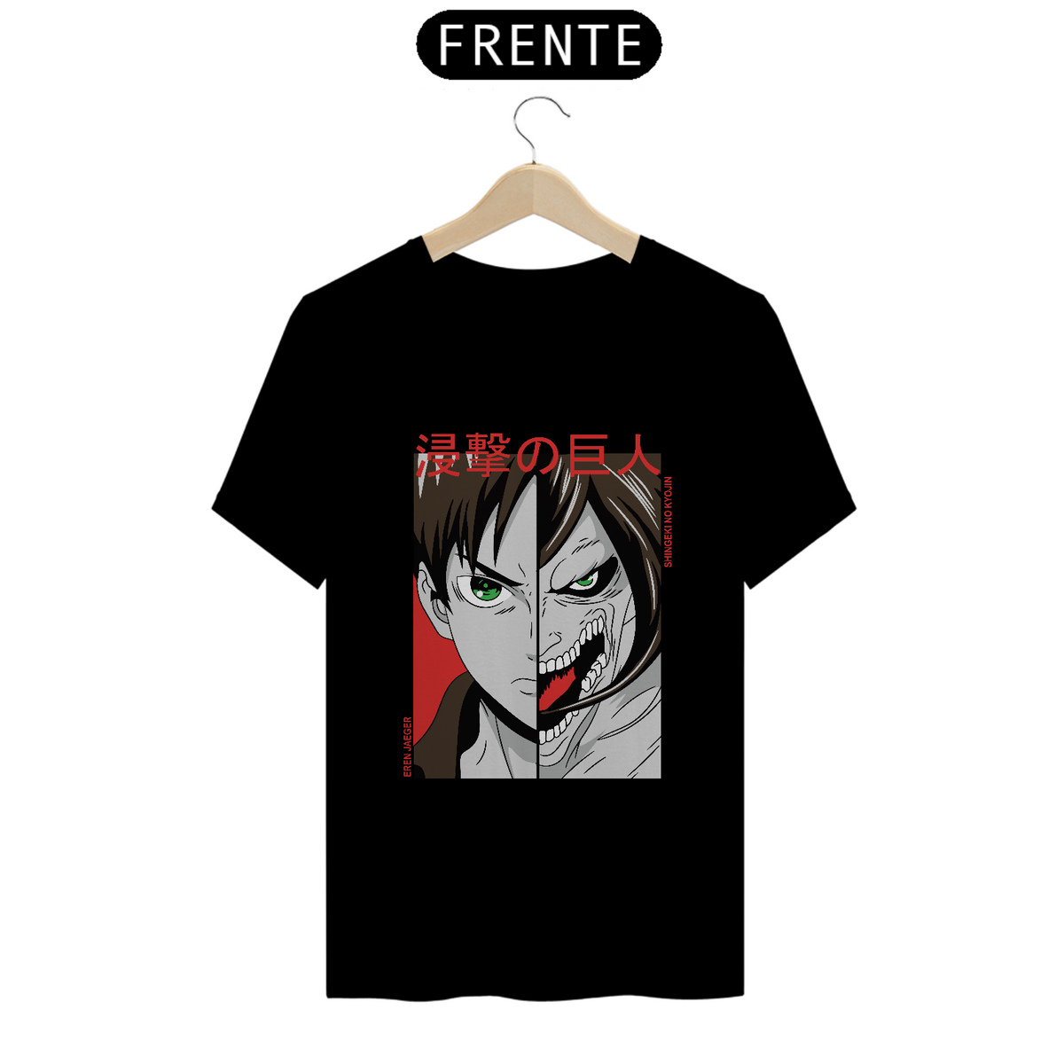 Nome do produto: Camiseta Attack On Titan