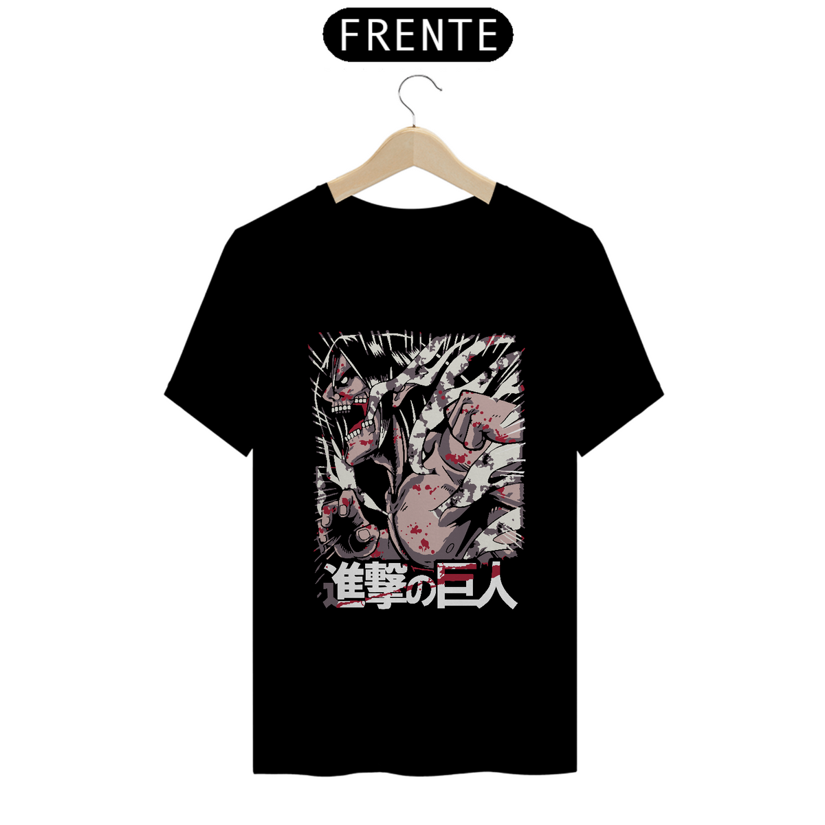 Nome do produto: Camiseta Attack On Titan