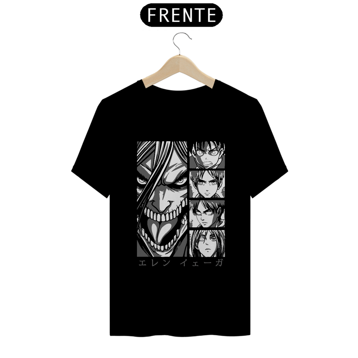 Nome do produto: Camiseta Attack On Titan