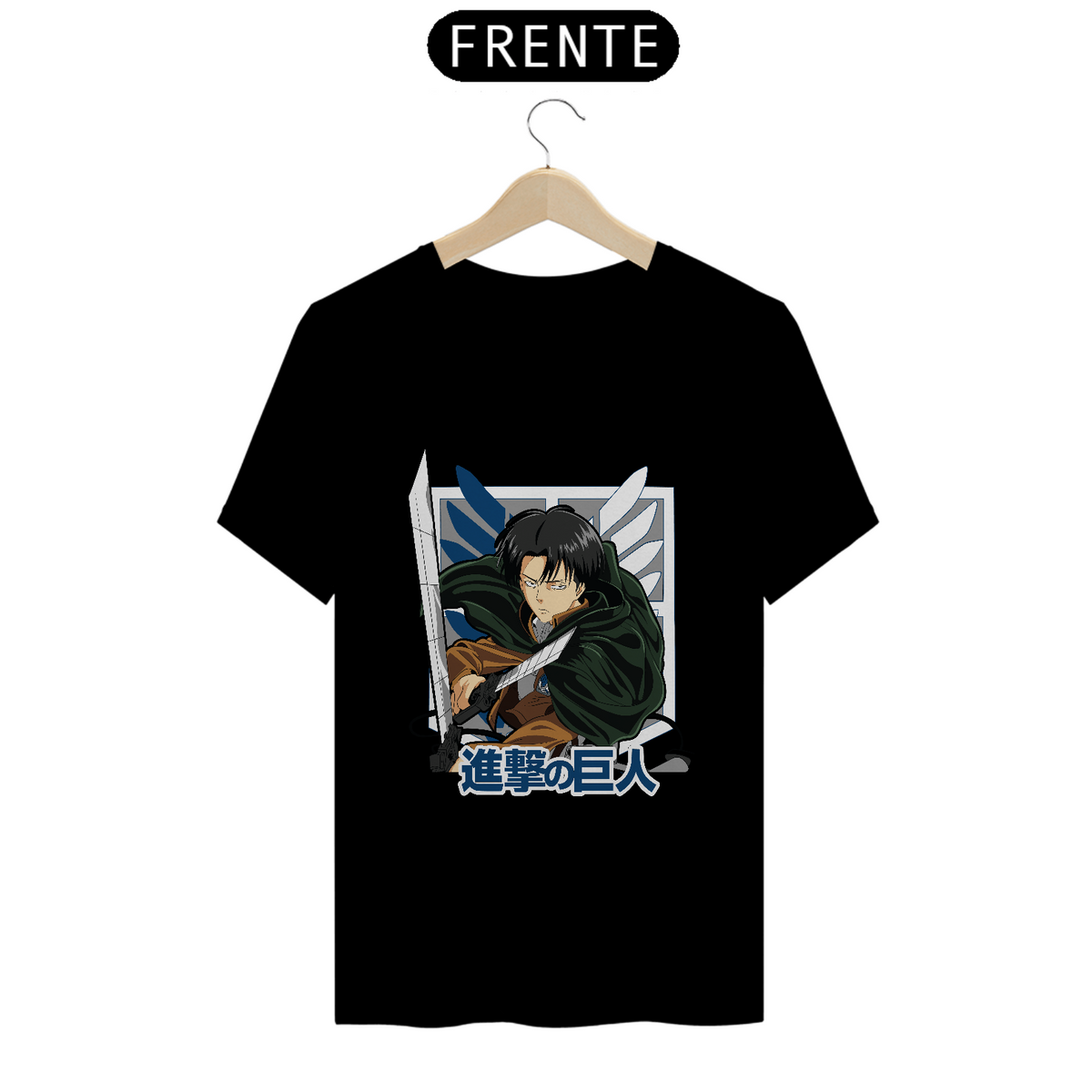 Nome do produto: Camiseta Attack On Titan