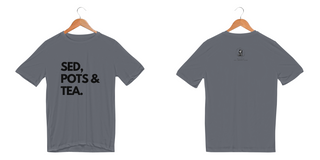 Camiseta sport dry UV - SED, POTS e TEA/preto