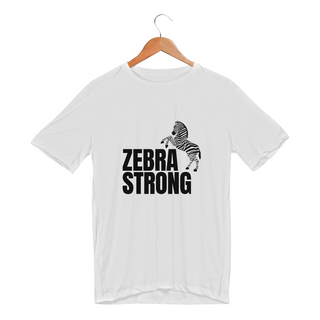 Camiseta sport dry UV - Zebra strong/preto