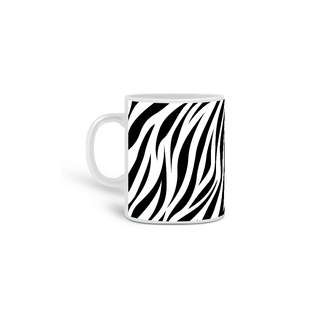 Caneca - Listras de zebra