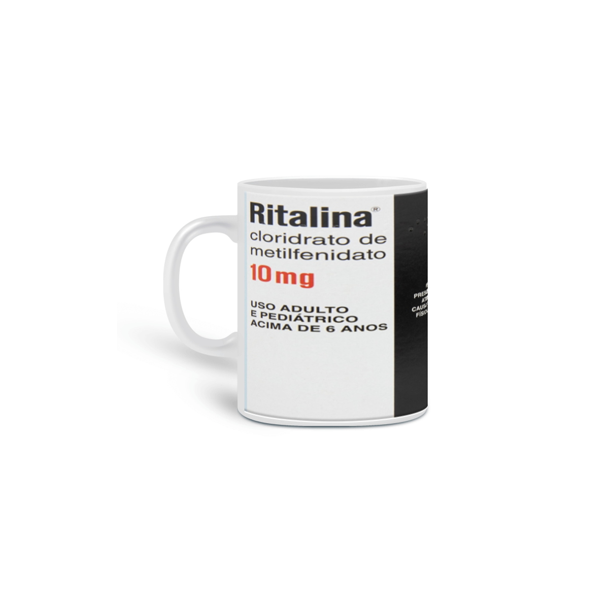 Nome do produto: Caneca - Ritalina 10mg