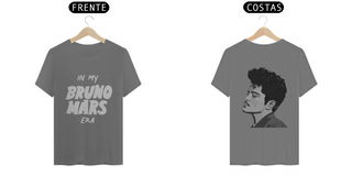 Nome do produtoT-shirt Estonada - In My Bruno Mars Era (estampa branca)